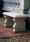 Preview: Scrolled Straight Bench - Farbe Portland