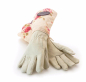 Preview: English Rose Leather/Linen Gauntlet Pink