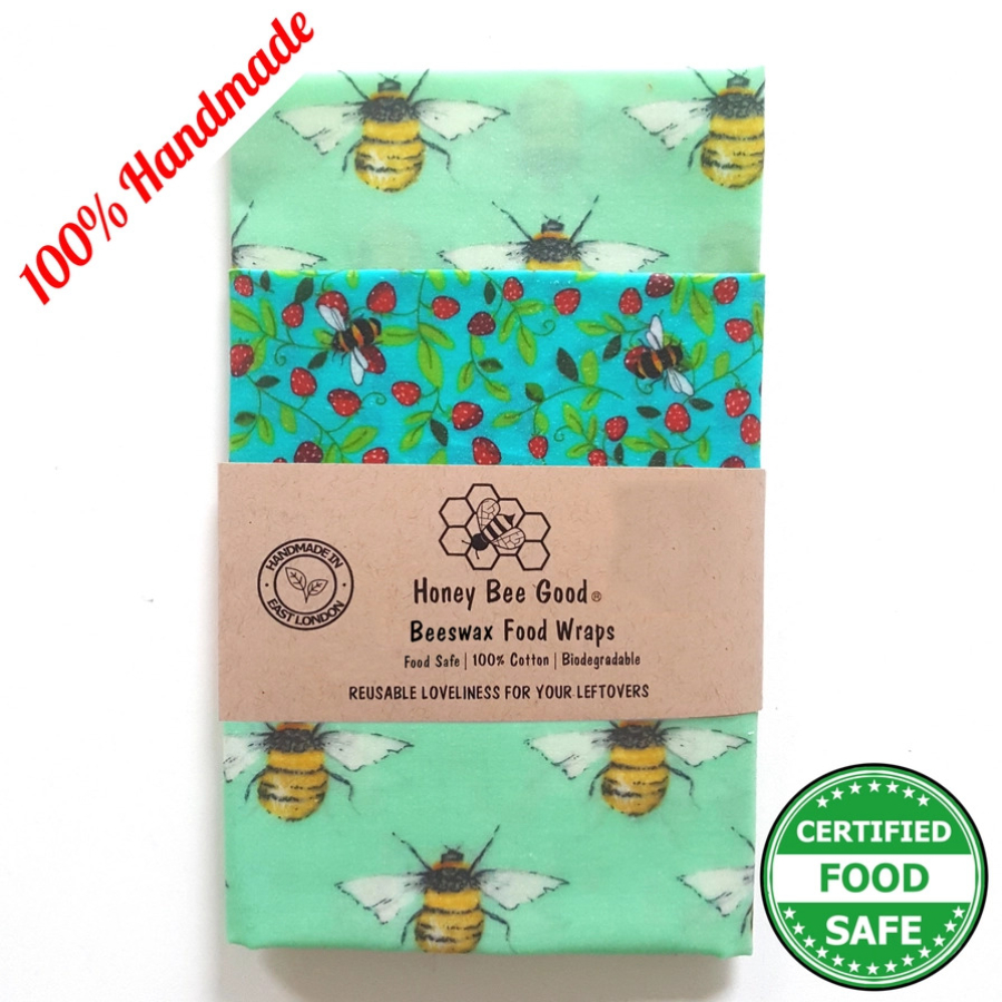 Sandwich Beeswax Wraps Set Beetastic