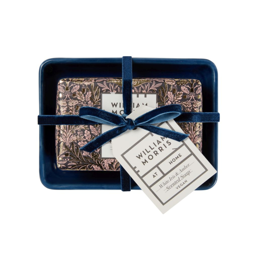 Dove & Rose Soap & Ceramic Dish