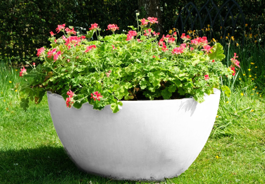 Crucible Bowl Planter - Farbe Portland