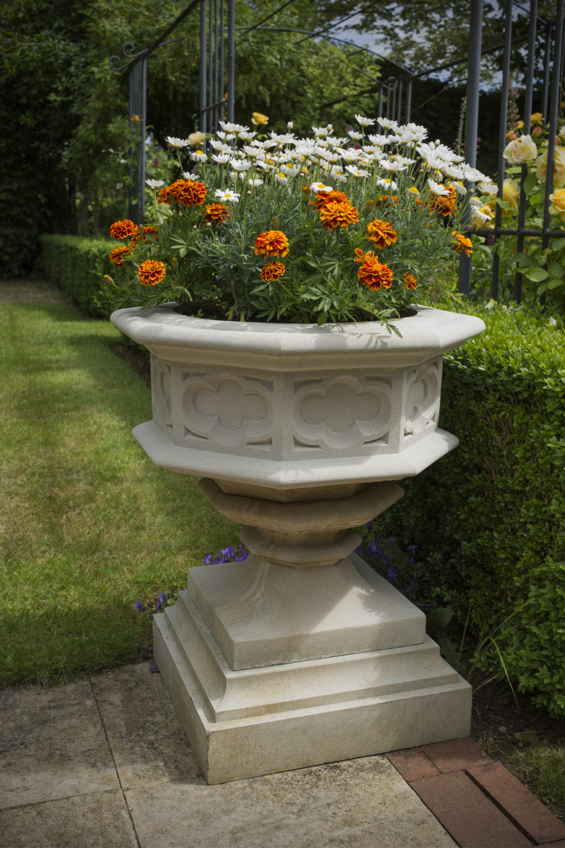 Gothic Urn & Base - Portland