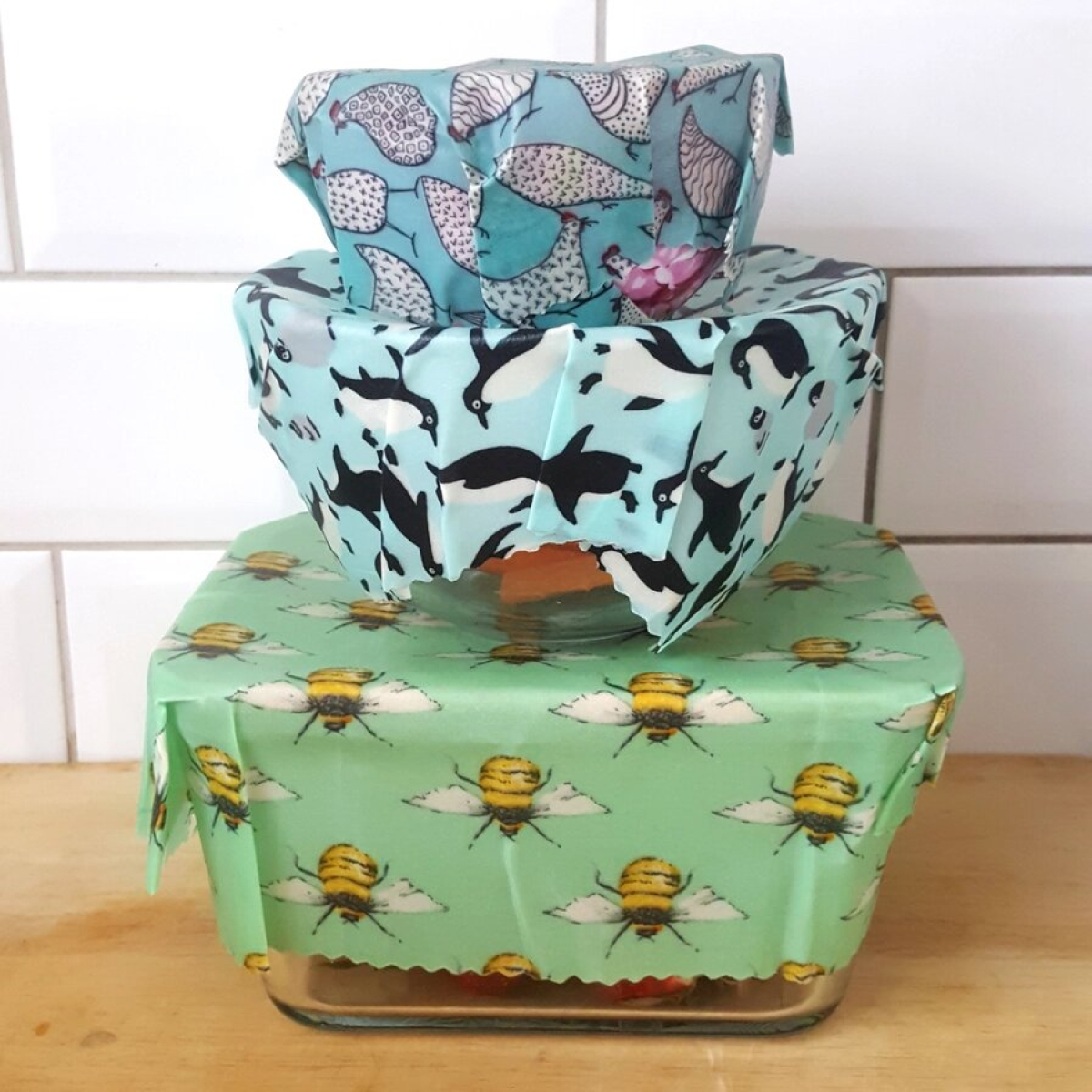 Beeswax Wraps Set