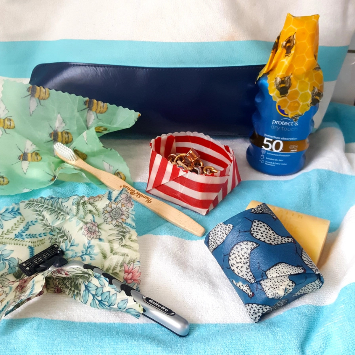 Mini Beeswax Wraps Set